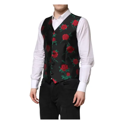 Suits > Suit Vests - - Dolce & Gabbana - Modalova