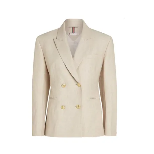 Jackets > Blazers - - Tommy Hilfiger - Modalova