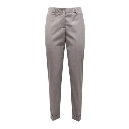 Trousers > Slim-fit Trousers - - Fabiana Filippi - Modalova