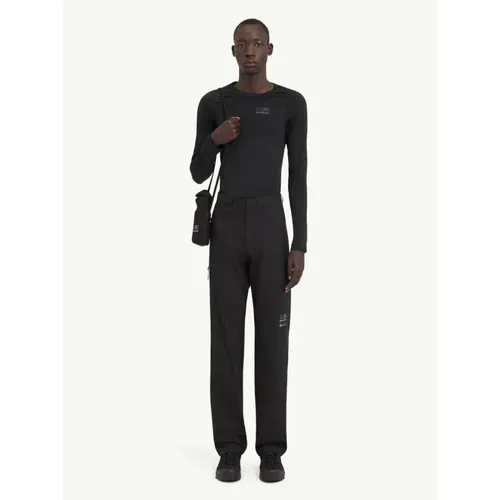 Trousers > Wide Trousers - - MM6 Maison Margiela - Modalova
