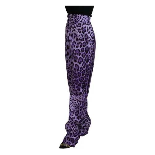 Trousers > Wide Trousers - - Dolce & Gabbana - Modalova