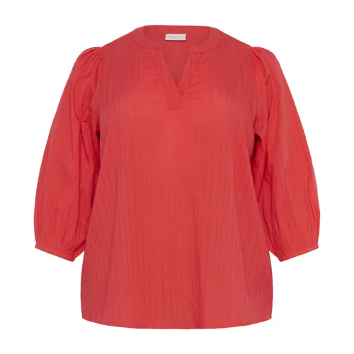 Blouses & Shirts > Blouses - - Kaffe Curve - Modalova