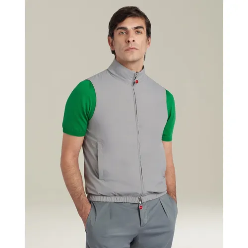 Kiton - Jackets > Vests - Gray - Kiton - Modalova
