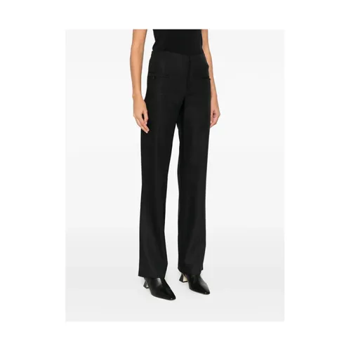 Trousers > Straight Trousers - - Loulou De Saison - Modalova