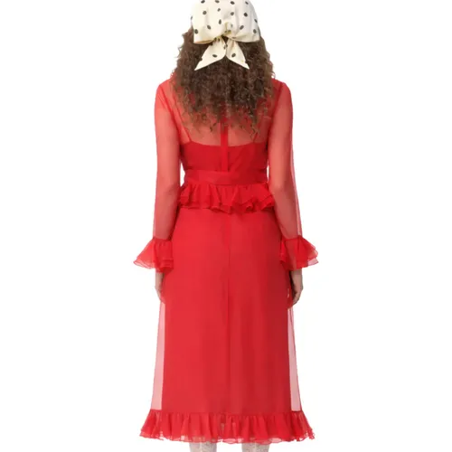 Dresses > Day Dresses > Midi Dresses - - Valentino Garavani - Modalova