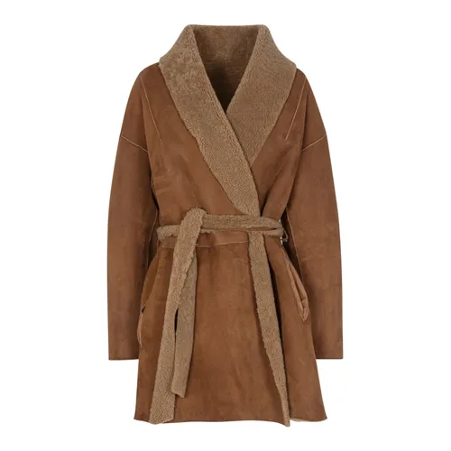 Coats > Belted Coats - - Salvatore Santoro - Modalova
