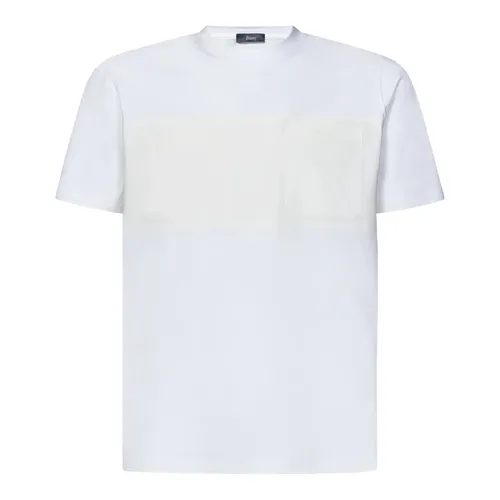 Herno - Tops > T-Shirts - White - Herno - Modalova