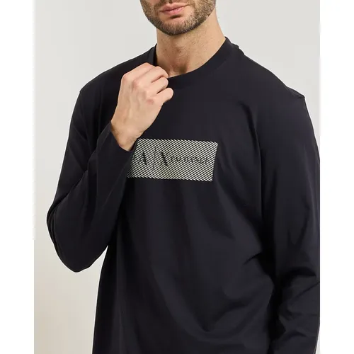 Tops > Long Sleeve Tops - - Armani Exchange - Modalova