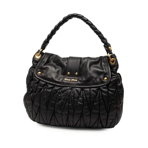 Pre-owned > Pre-owned Bags > Pre-owned Shoulder Bags - - Miu Miu Pre-owned - Modalova