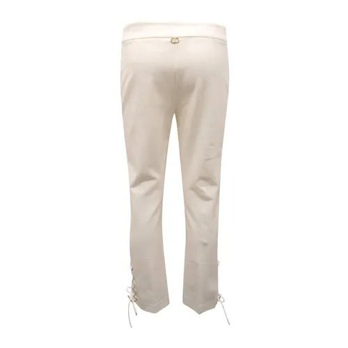 Trousers > Cropped Trousers - - Twinset - Modalova