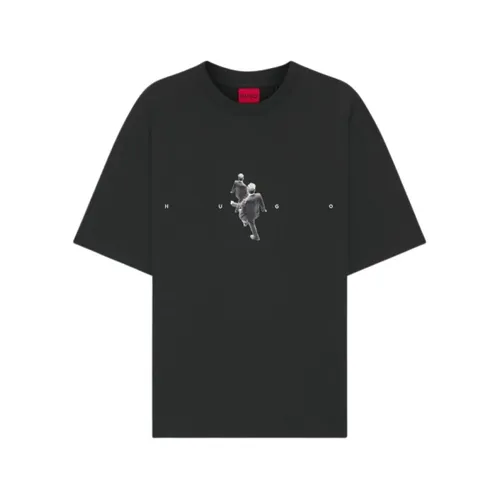Hugo - Tops > T-Shirts - Black - Hugo - Modalova