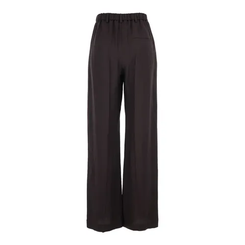 Trousers > Wide Trousers - - Tela - Modalova