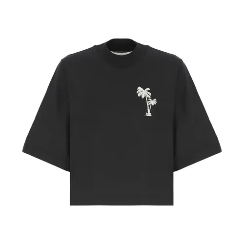 Tops > T-Shirts - - Palm Angels - Modalova