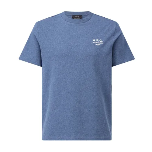 A.p.c. - Tops > T-Shirts - Blue - A.p.c. - Modalova