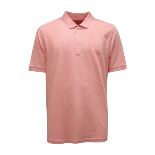 Fay - Tops > Polo Shirts - Pink - Fay - Modalova