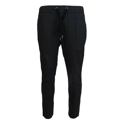 Trousers > Slim-fit Trousers - - Dolce & Gabbana - Modalova