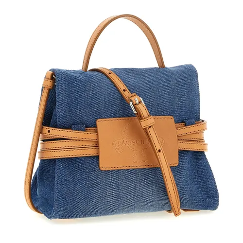 Moschino - Bags > Handbags - Blue - Moschino - Modalova