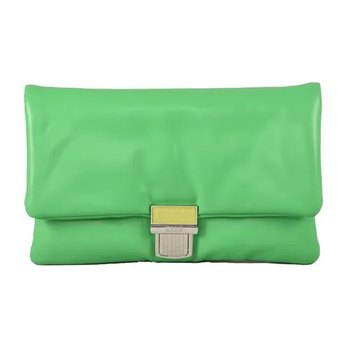 Msgm - Bags > Clutches - Green - Msgm - Modalova