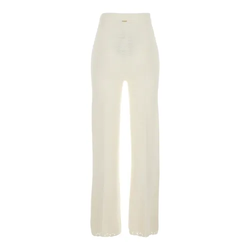 Trousers > Wide Trousers - - Twinset - Modalova