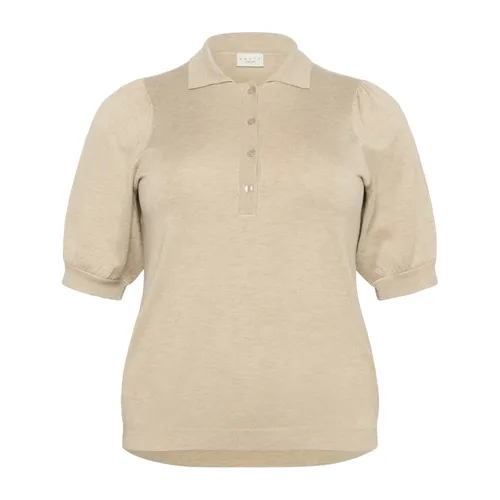 Tops > Polo Shirts - - Kaffe Curve - Modalova
