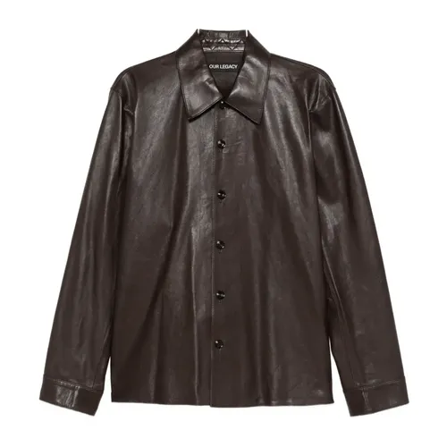 Jackets > Leather Jackets - - Our Legacy - Modalova