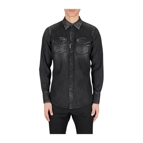 Jackets > Denim Jackets - - Dsquared2 - Modalova