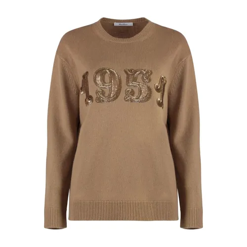 Knitwear > Round-neck Knitwear - - Max Mara - Modalova