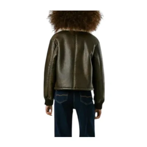 Jackets > Faux Fur & Shearling Jackets - - Pepe Jeans - Modalova