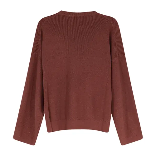 Knitwear > Round-neck Knitwear - - Brunello Cucinelli - Modalova