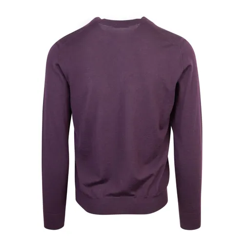 Knitwear > V-neck Knitwear - - Paolo Pecora - Modalova