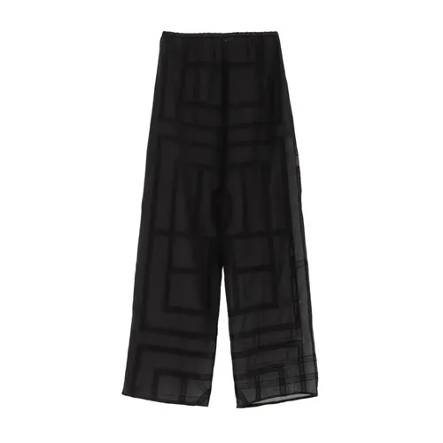 Trousers > Wide Trousers - - TotêMe - Modalova