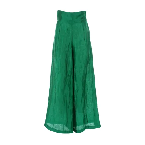 Trousers > Wide Trousers - - Akep - Modalova