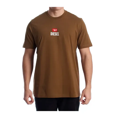 Diesel - Tops > T-Shirts - Brown - Diesel - Modalova