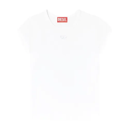 Diesel - Tops > T-Shirts - White - Diesel - Modalova