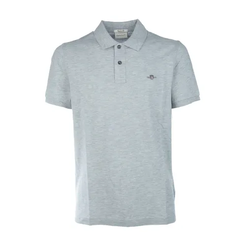 Gant - Tops > Polo Shirts - Gray - Gant - Modalova