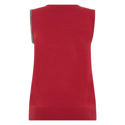 Tops > Sleeveless Tops - - Fabiana Filippi - Modalova