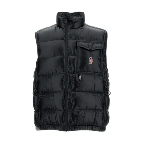 Moncler - Jackets > Vests - Black - Moncler - Modalova