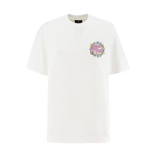 Etro - Tops > T-Shirts - White - Etro - Modalova