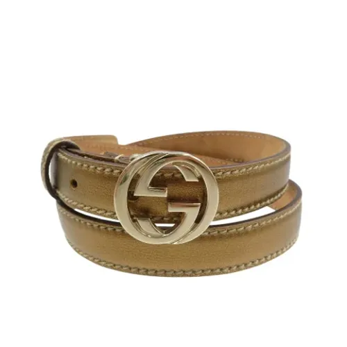 Pre-owned > Pre-owned Accessories > Pre-owned Belts - - Gucci Vintage - Modalova