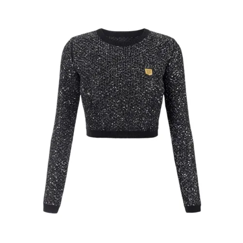 Knitwear > Round-neck Knitwear - - Elisabetta Franchi - Modalova
