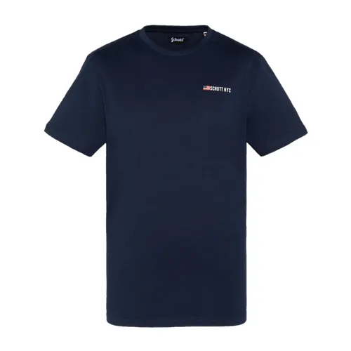 Tops > T-Shirts - - Schott NYC - Modalova