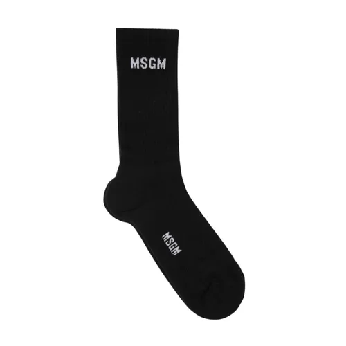 Msgm - Underwear > Socks - Black - Msgm - Modalova