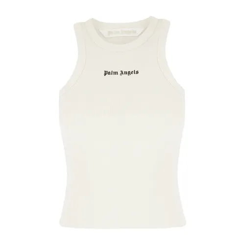 Tops > Sleeveless Tops - - Palm Angels - Modalova