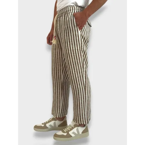 Trousers > Straight Trousers - - Saint Barth - Modalova