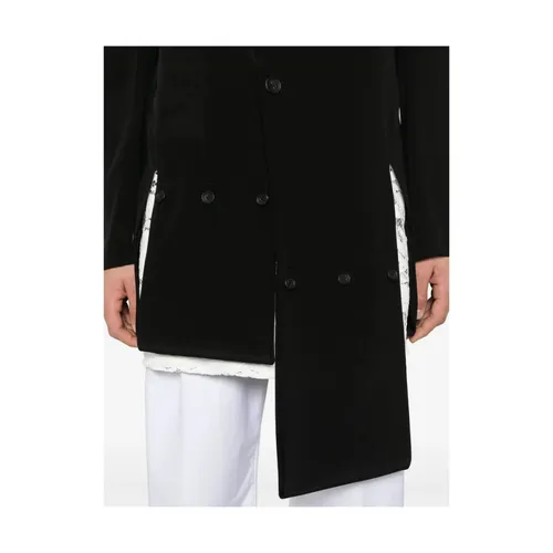 Coats > Single-Breasted Coats - - Yohji Yamamoto - Modalova