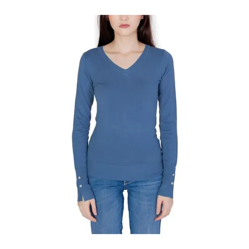 Knitwear > V-neck Knitwear - - Guess - Modalova