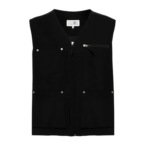Jackets > Vests - - MM6 Maison Margiela - Modalova