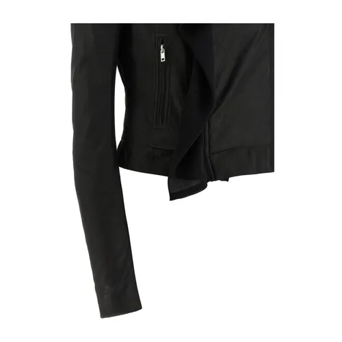 Jackets > Leather Jackets - - Rick Owens - Modalova