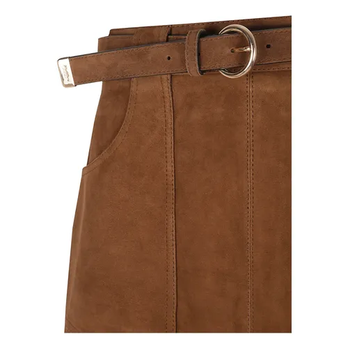 Skirts > Leather Skirts - - Max Mara Studio - Modalova