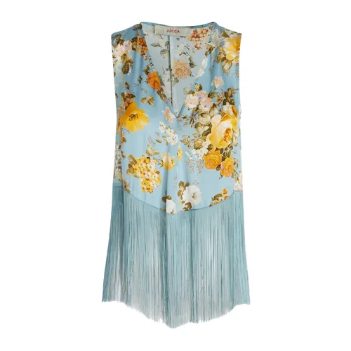 Tops > Sleeveless Tops - - Jucca - Modalova